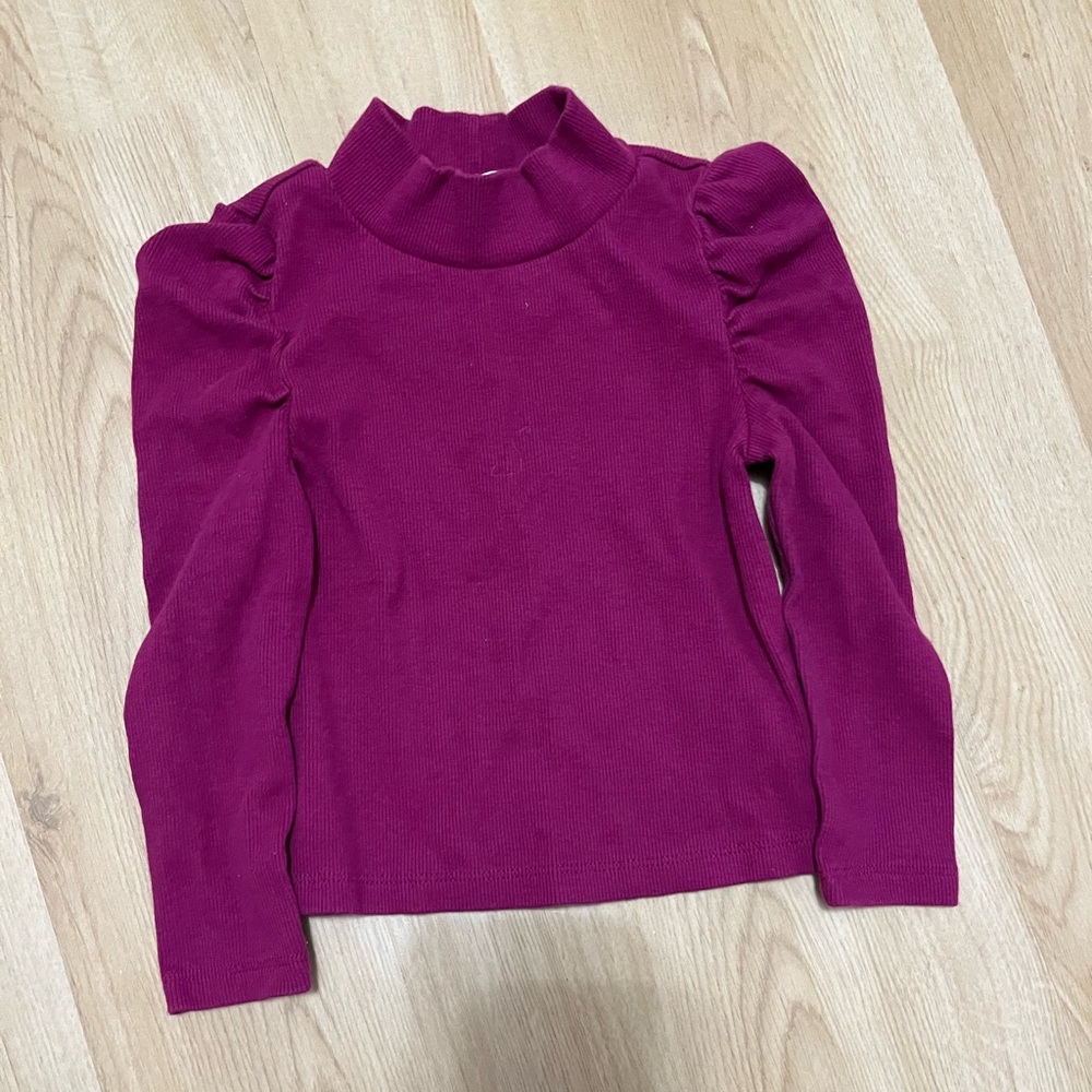 Baby GAP Toddler Puff Sleeve Turtleneck 18-24 months